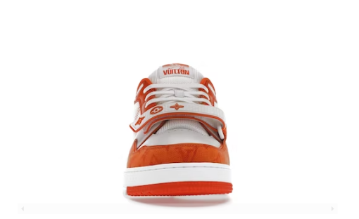 Trainer Monogram Denim Orange - Imagen 4