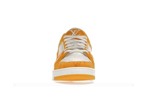 Trainer Yellow Monogram Denim White - Imagen 4